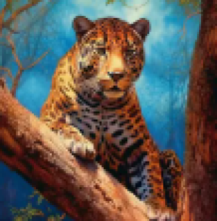 Diamond Painting Leopard